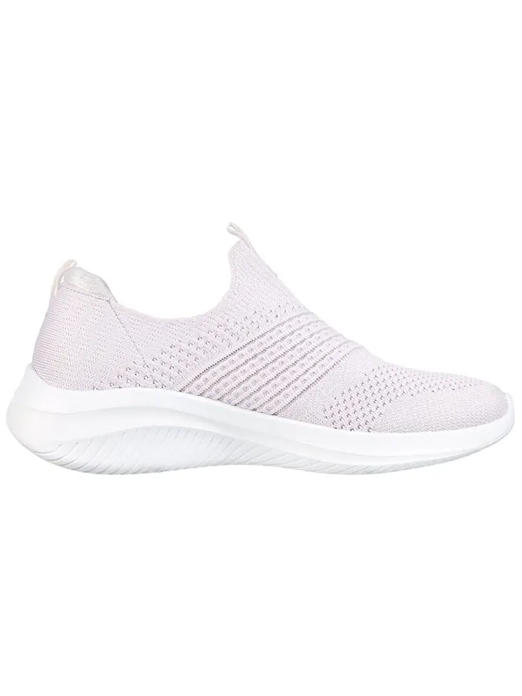 Кроссовки (WMNS) Skechers Ultra Flex 3.0 'Lavender' — изображение 2 из 4, фиолетовый