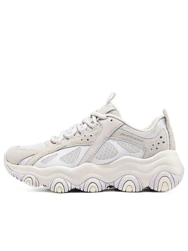 Кроссовки dlites 'white' Skechers — изображение 1 из 4, белый