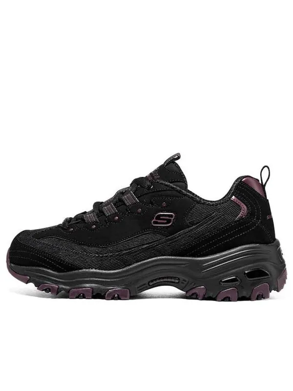 Кроссовки d'lites 1.0 'black' Skechers — изображение 1 из 4, черный/фиолетовый