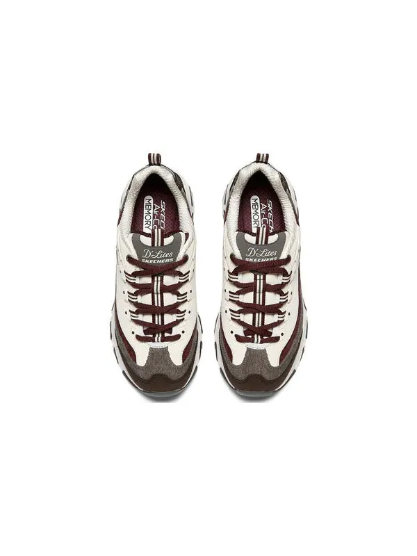 Кроссовки d'lites 1.0 'wine red brown' Skechers — изображение 4 из 4