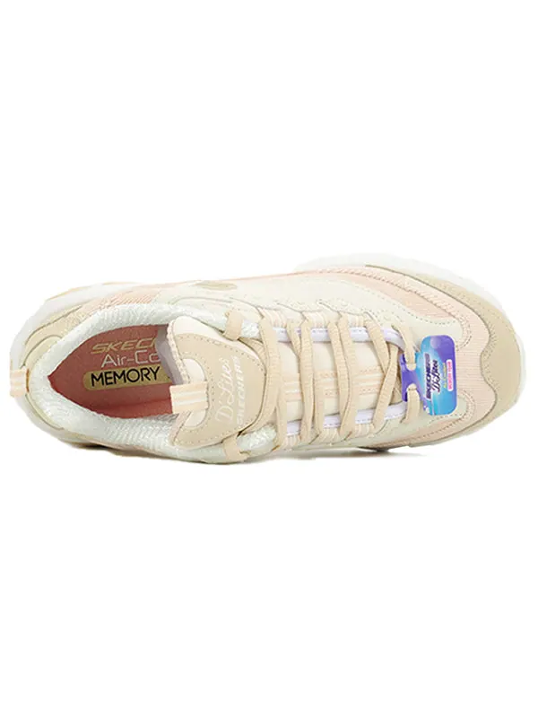 Кроссовки d'lites 1.0 shoes gs white Skechers — изображение 3 из 4, белый