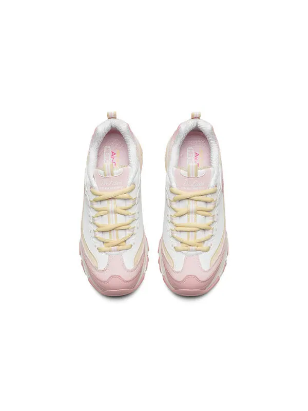 Кроссовки d'lites 1.0 sneakers pink/yellow Skechers — изображение 4 из 4, желтый