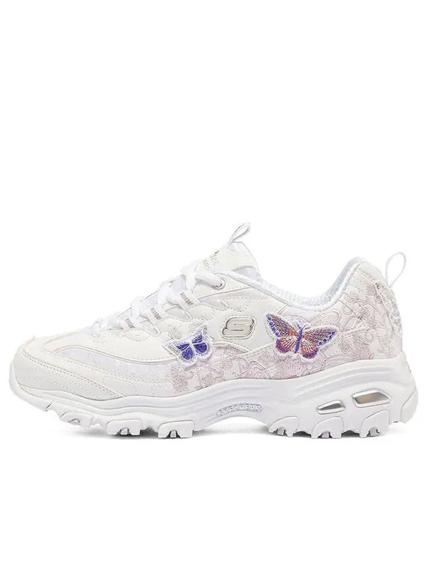 Кроссовки dlites 'white butterfly' Skechers — изображение 1 из 4, белый