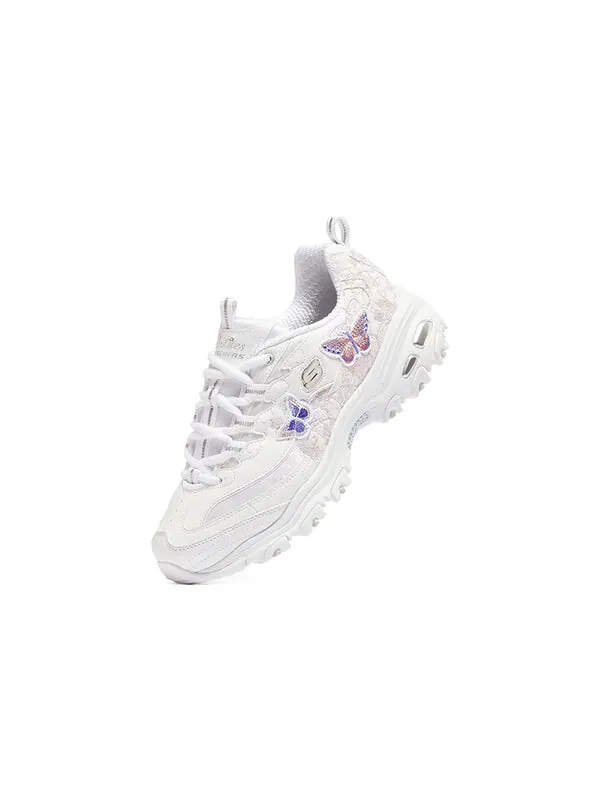 Кроссовки dlites 'white butterfly' Skechers — изображение 4 из 4, белый