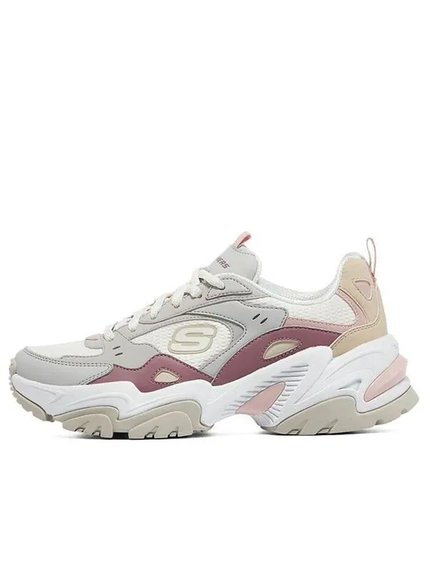 Кроссовки stamina v2 'light gray white red' Skechers — изображение 1 из 4