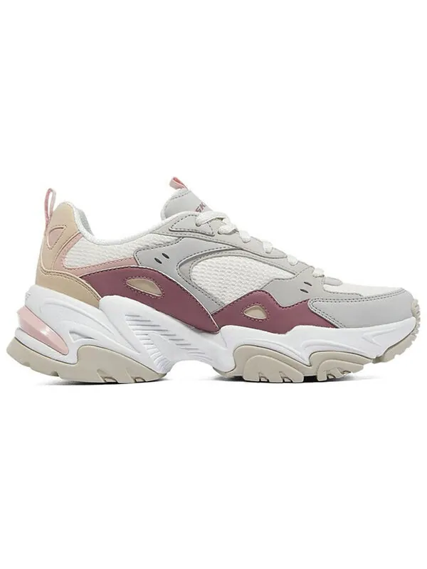 Кроссовки stamina v2 'light gray white red' Skechers — изображение 2 из 4