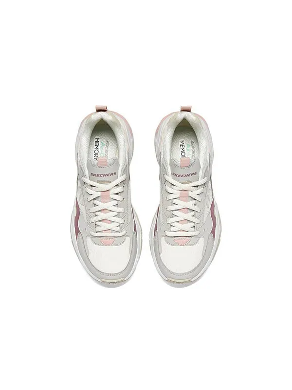 Кроссовки stamina v2 'light gray white red' Skechers — изображение 4 из 4