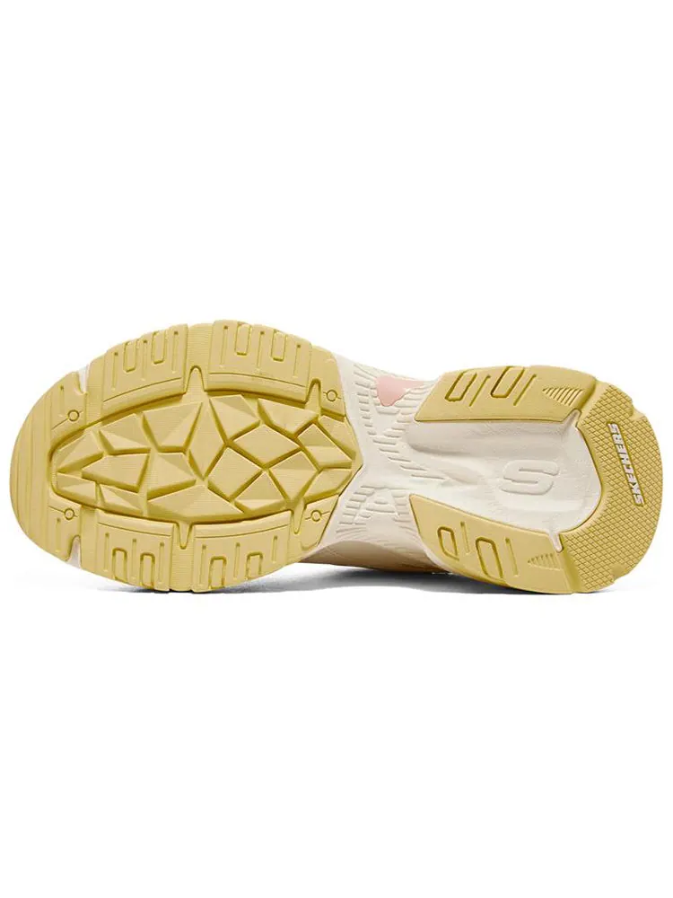 Беговые кроссовки (WMNS) Skechers Stamina V2 'White Yellow' — изображение 5 из 5, белый