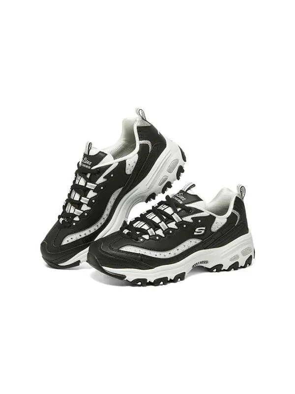 Кроссовки d'lites 1.0 'black white' Skechers — изображение 3 из 4, черный/белый