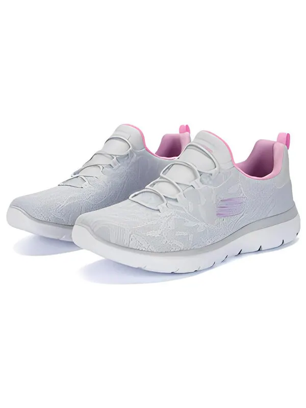 Кроссовки summits Skechers — изображение 3 из 4, серо-розовый