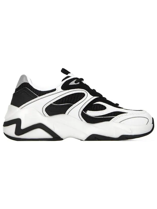 Кроссовки dlites hyper burst 'white black' Skechers — изображение 2 из 4, белый/черный