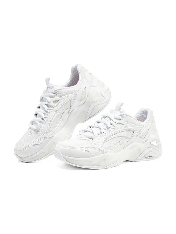 Кроссовки d'lites hyper burst 'all white' Skechers — изображение 2 из 4, белый