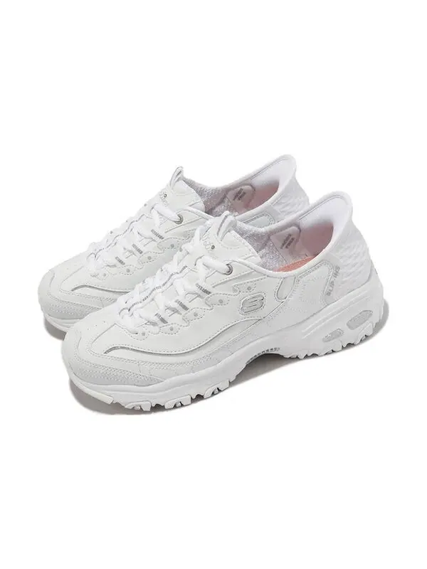 Кроссовки d'lites 'white silver' Skechers — изображение 3 из 4, белый/серебристый