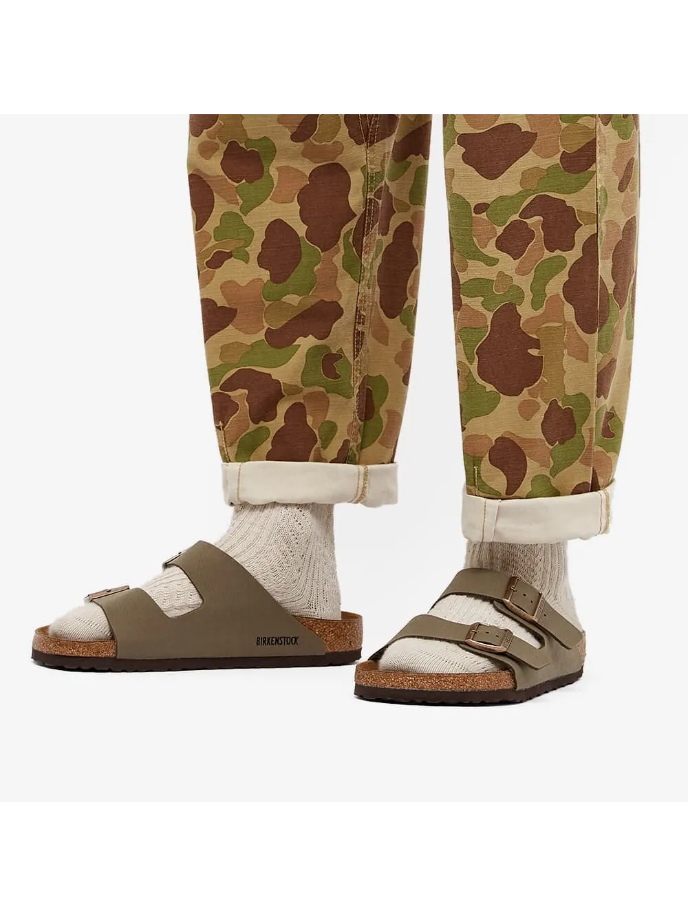 Сандалии Birkenstock Arizona Birkibuc — изображение 6 из 6, мокко