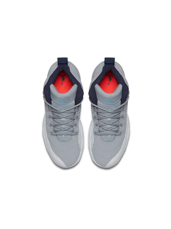 Кроссовки 12 ретро Air Jordan — изображение 2 из 3, серый/синий/белый