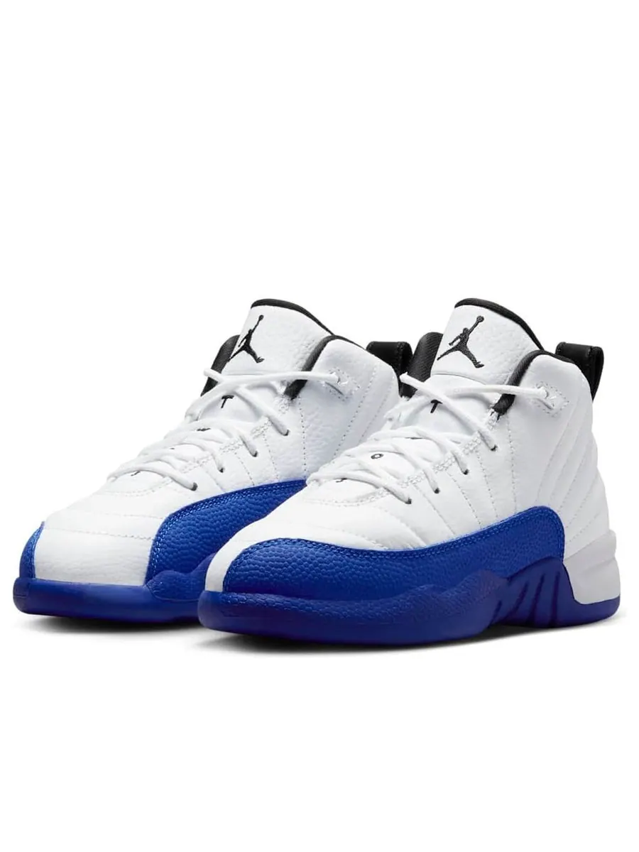 Кроссовки (PS) Air Jordan 12 Retro 'Blueberry' — изображение 3 из 6, белый