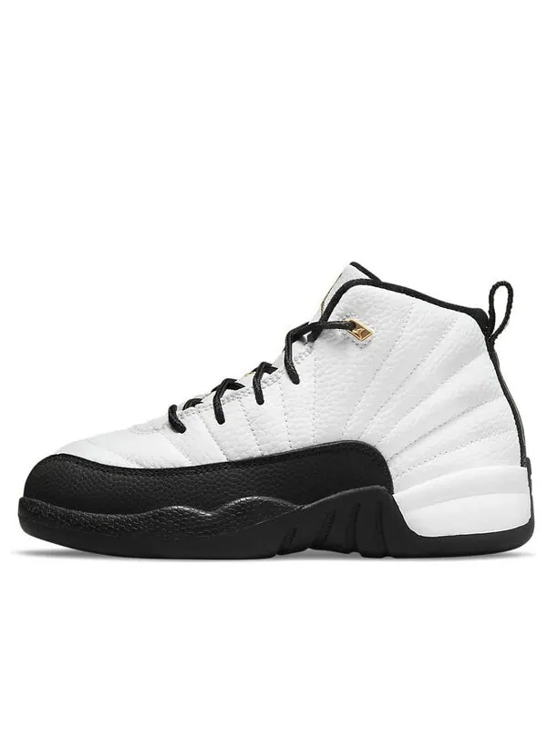 Кроссовки 12 ретро Air Jordan — изображение 1 из 4, белый/черный/золотистый