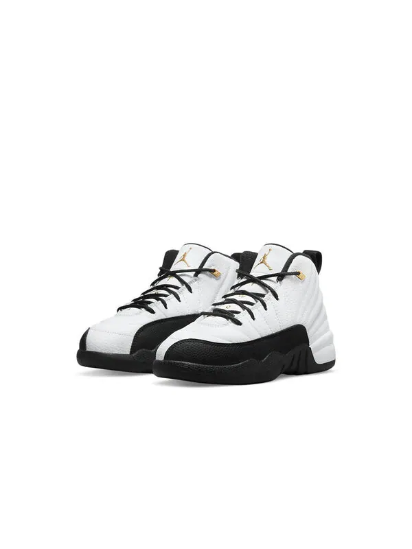 Кроссовки 12 ретро Air Jordan — изображение 3 из 4, белый/черный/золотистый