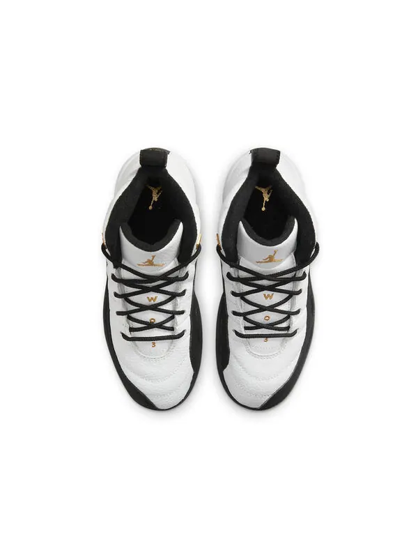 Кроссовки 12 ретро Air Jordan — изображение 4 из 4, белый/черный/золотистый
