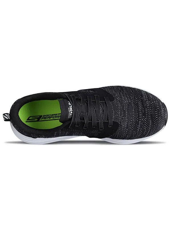 Кроссовки go run ride 'black white' Skechers — изображение 3 из 4, черный/белый