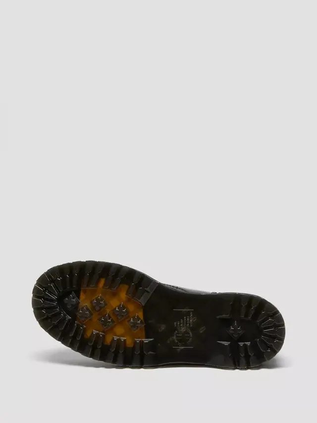 Ботинки Dr. Martens Jadon Boot из полированной кожи на платформе — изображение 10 из 11, черный