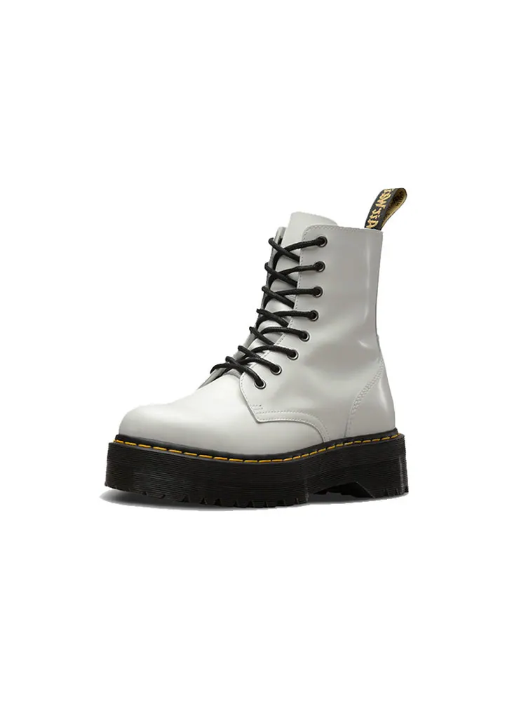 Ботинки Dr. Martens Jadon Smooth на платформе — изображение 2 из 5, белый