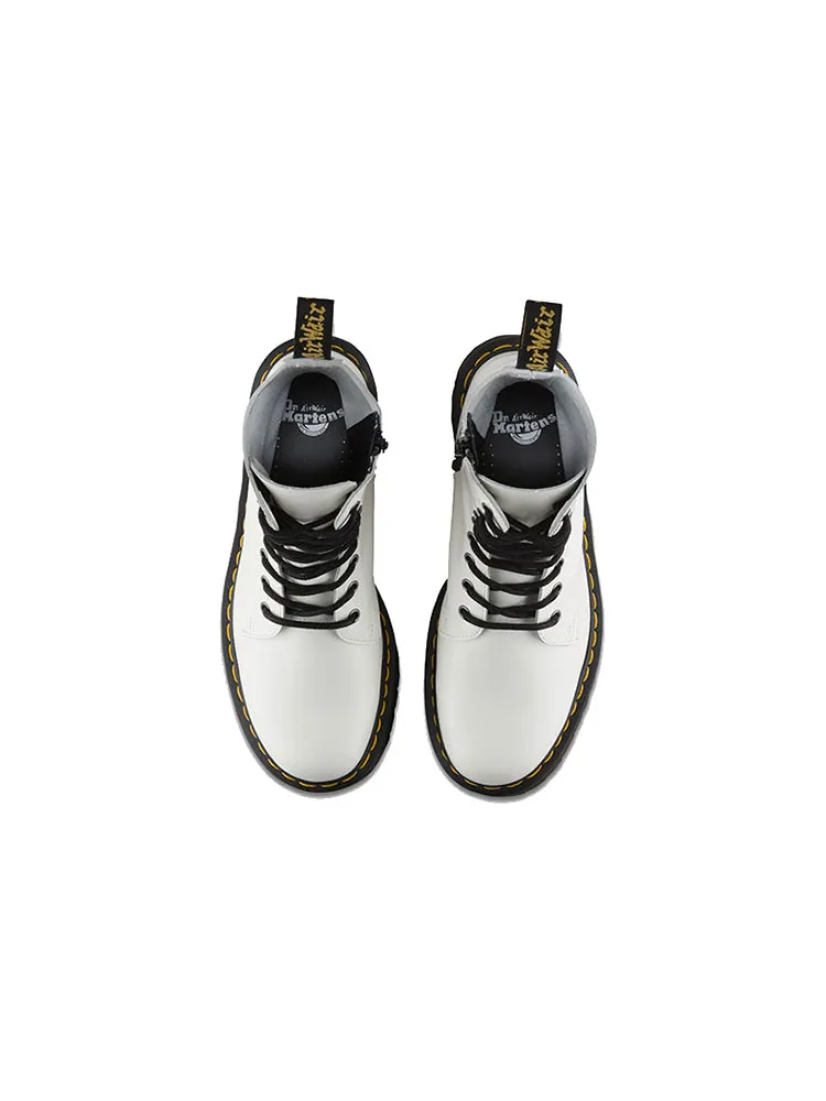 Ботинки Dr. Martens Jadon Smooth на платформе — изображение 3 из 5, белый