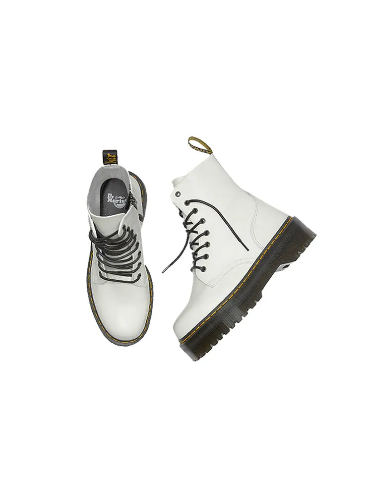 Ботинки Dr. Martens Jadon Smooth на платформе — изображение 4 из 5, белый