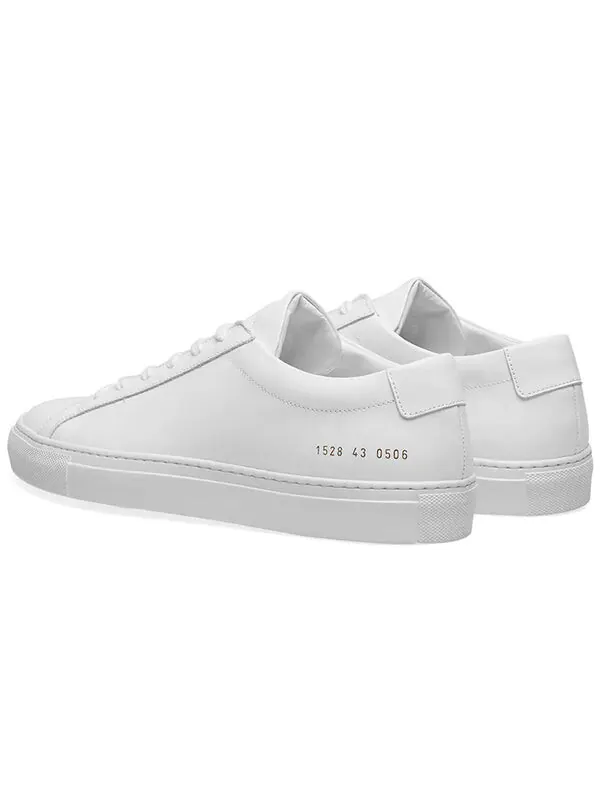 Кроссовки achilles low 'white' Common Projects — изображение 3 из 4, белый