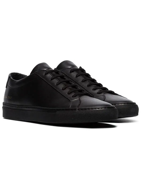 Кроссовки achilles low 'all black' Common Projects — изображение 3 из 4, черный
