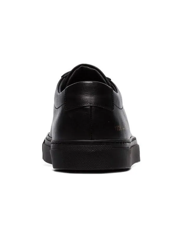 Кроссовки achilles low 'all black' Common Projects — изображение 4 из 4, черный