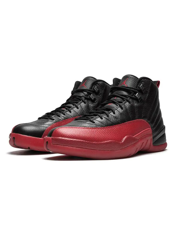 Кроссовки 12 ретро Air Jordan — изображение 2 из 4, черный/красный
