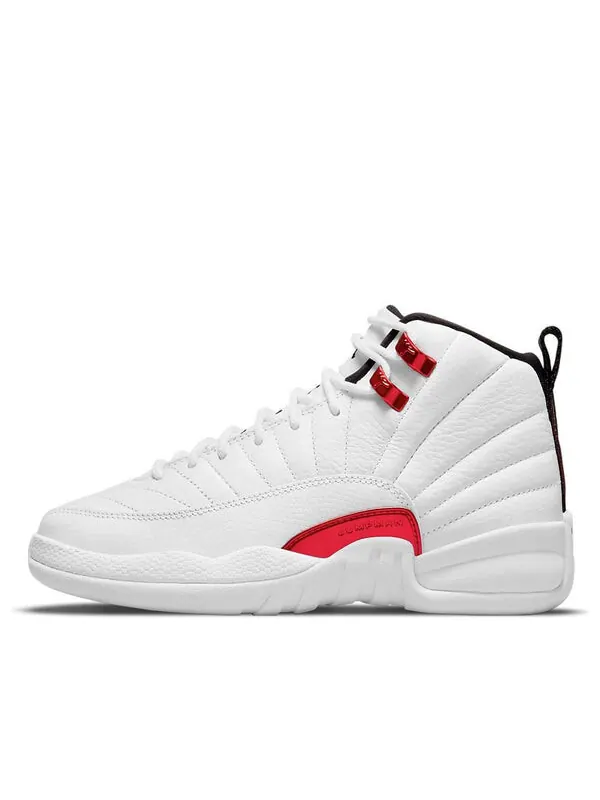 Кроссовки 12 ретро Air Jordan — изображение 1 из 4, белый/красный/черный