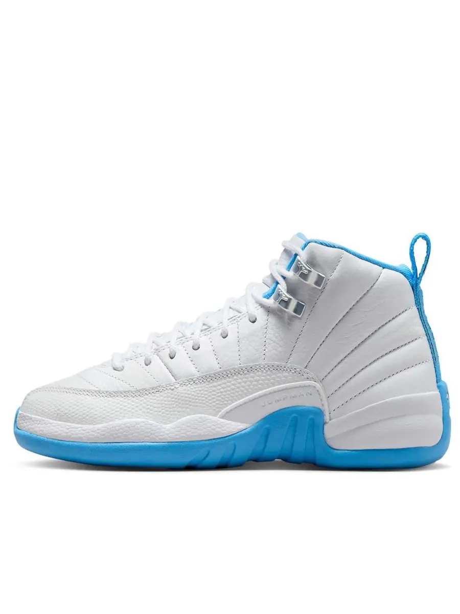 Кроссовки (GS) Air Jordan 12 Retro 'Melo' — изображение 1 из 6, белый