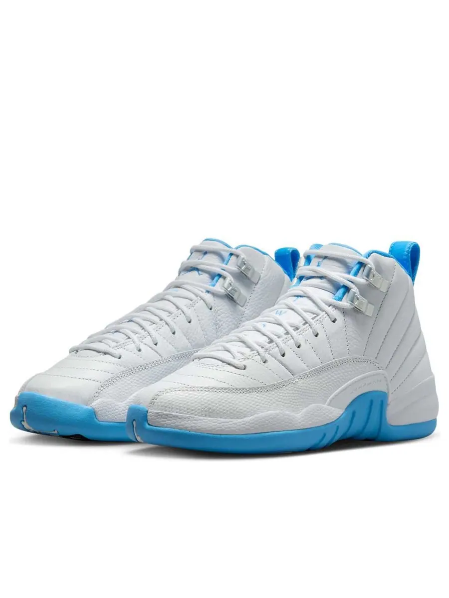 Кроссовки (GS) Air Jordan 12 Retro 'Melo' — изображение 3 из 6, белый