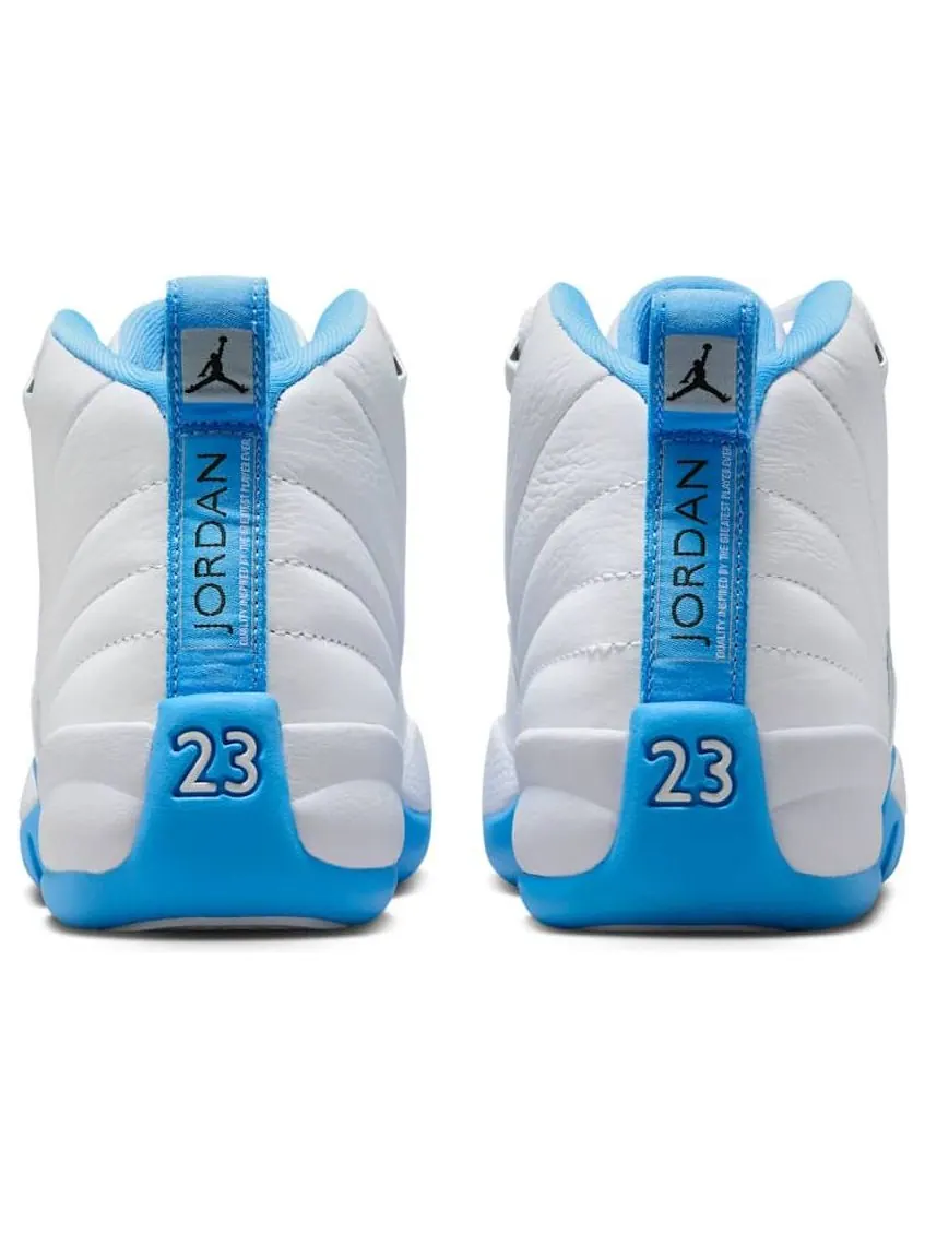 Кроссовки (GS) Air Jordan 12 Retro 'Melo' — изображение 5 из 6, белый