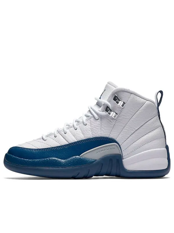 Кроссовки 12 ретро Air Jordan — изображение 1 из 4, белый/синий-серебристый