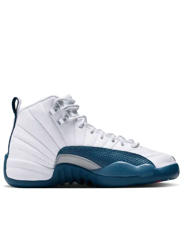 Кроссовки (GS) Air Jordan 12 'French Blue' — изображение 2 из 6, синий