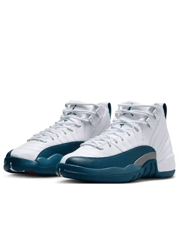 Кроссовки (GS) Air Jordan 12 'French Blue' — изображение 3 из 6, синий