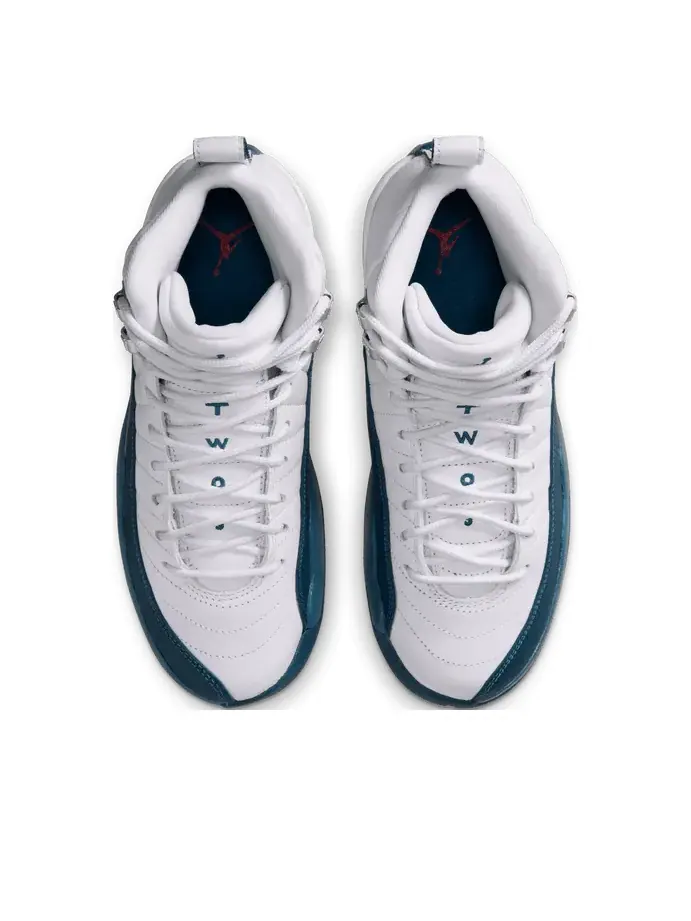 Кроссовки (GS) Air Jordan 12 'French Blue' — изображение 4 из 6, синий