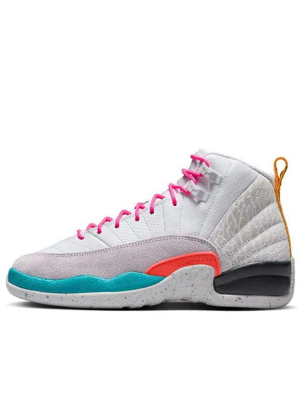 Кроссовки 12 ретро Air Jordan — изображение 1 из 4, белый/зеленый