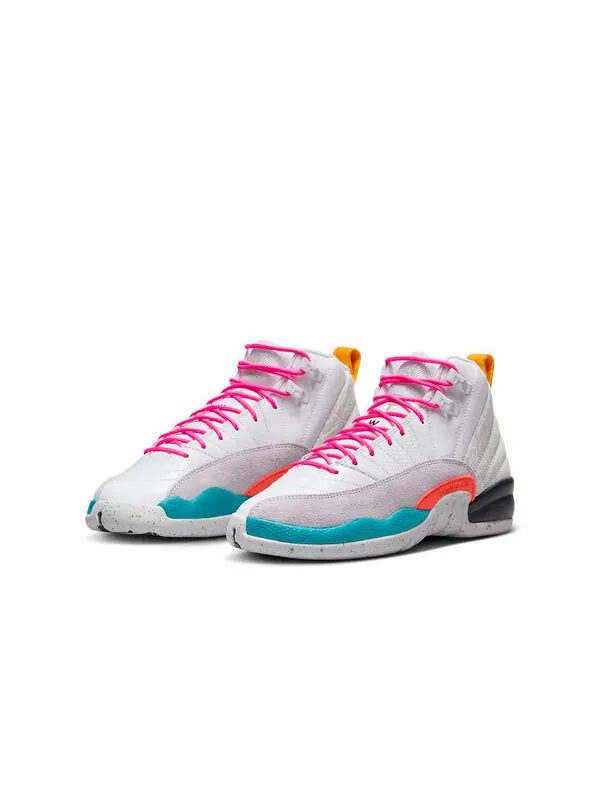 Кроссовки 12 ретро Air Jordan — изображение 2 из 4, белый/зеленый