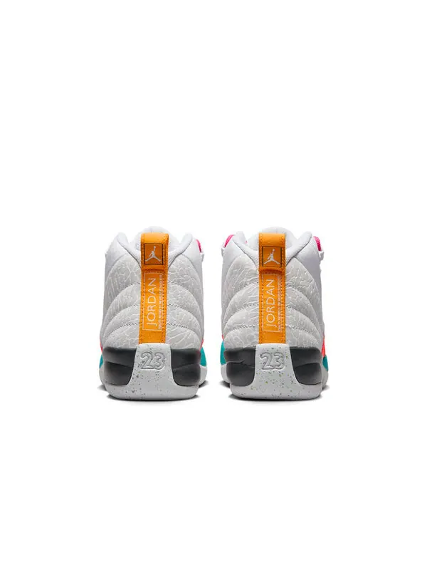 Кроссовки 12 ретро Air Jordan — изображение 4 из 4, белый/зеленый