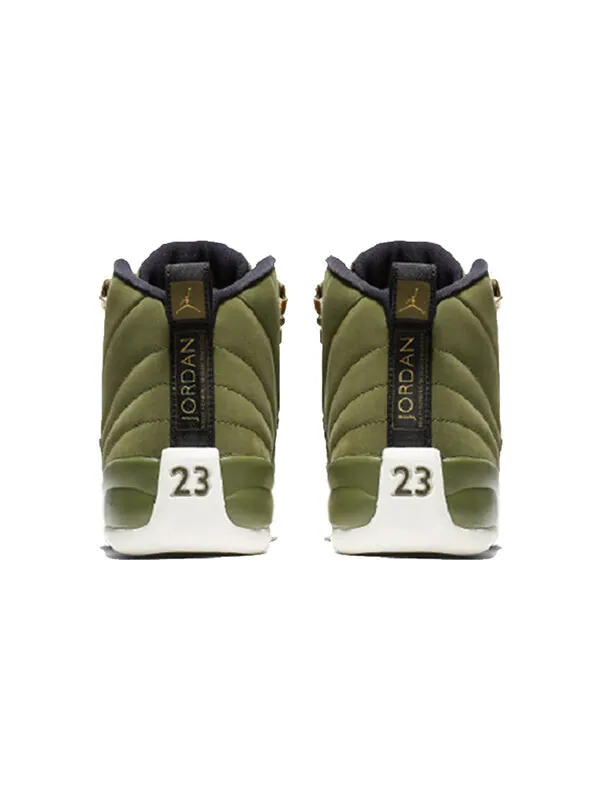 Кроссовки 12 ретро cp3 Air Jordan — изображение 4 из 4, оливковый/черный