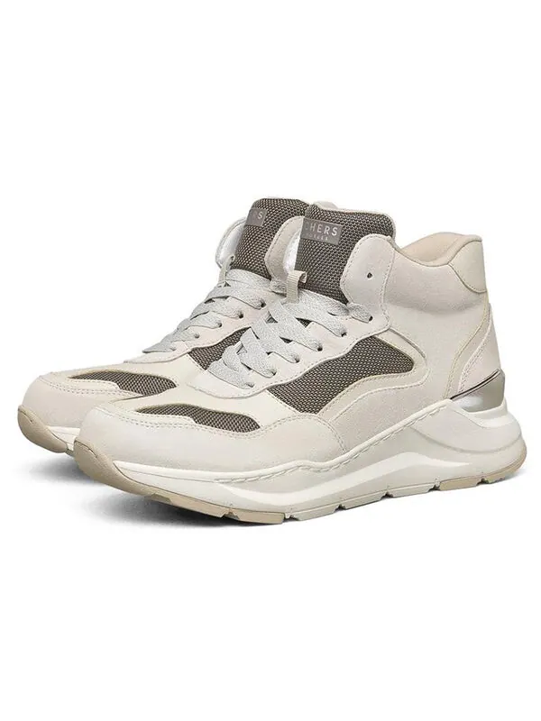 Кроссовки rovina high-top white Skechers — изображение 3 из 4, белый