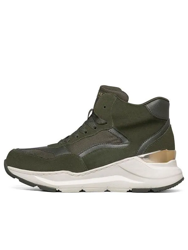 Кроссовки rovina high-top green Skechers — изображение 1 из 4, оливковый зеленый