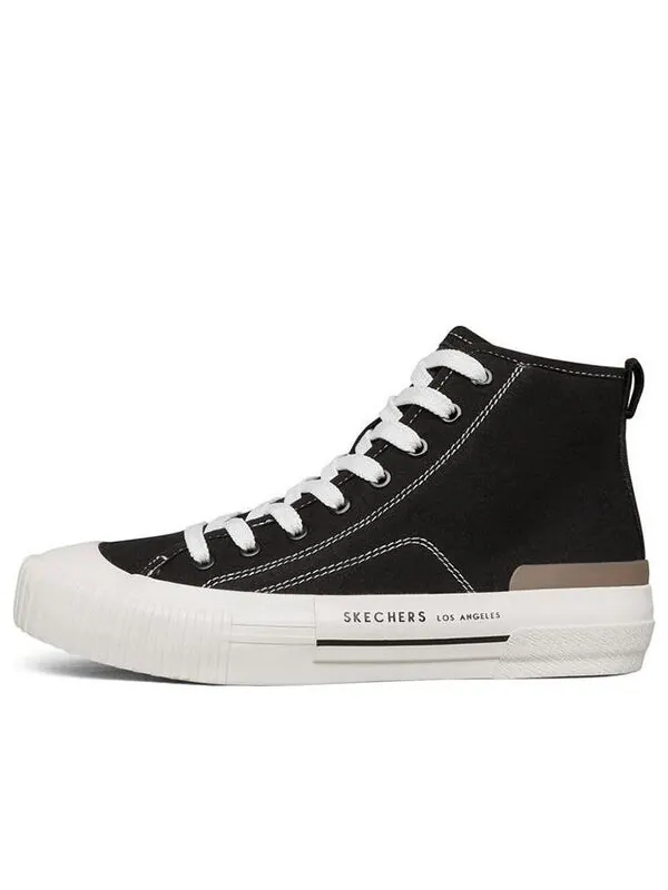 Кроссовки new moon high-top sneakers black Skechers — изображение 1 из 4, черный