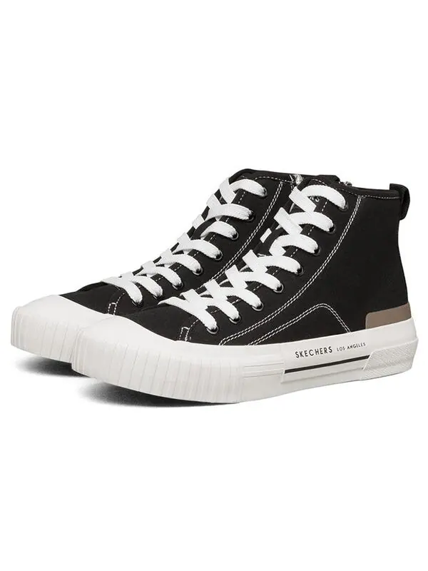 Кроссовки new moon high-top sneakers black Skechers — изображение 3 из 4, черный