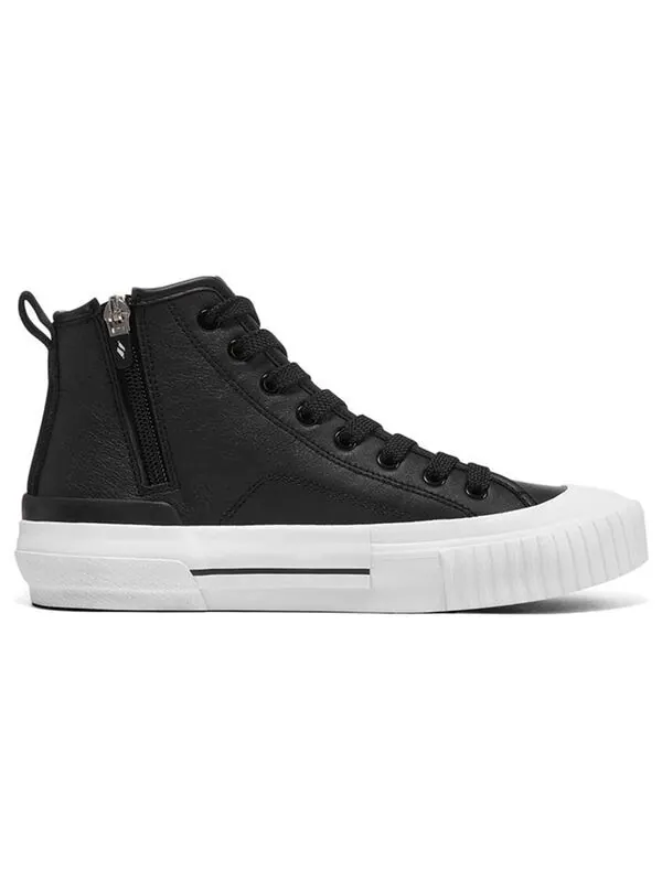 Кроссовки new moon 'black white' Skechers — изображение 2 из 4, черный/белый