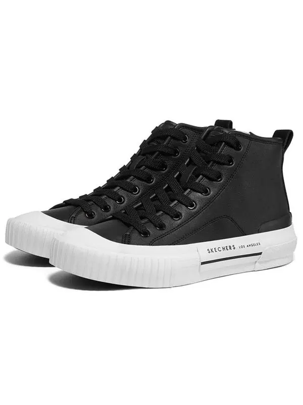 Кроссовки new moon 'black white' Skechers — изображение 3 из 4, черный/белый
